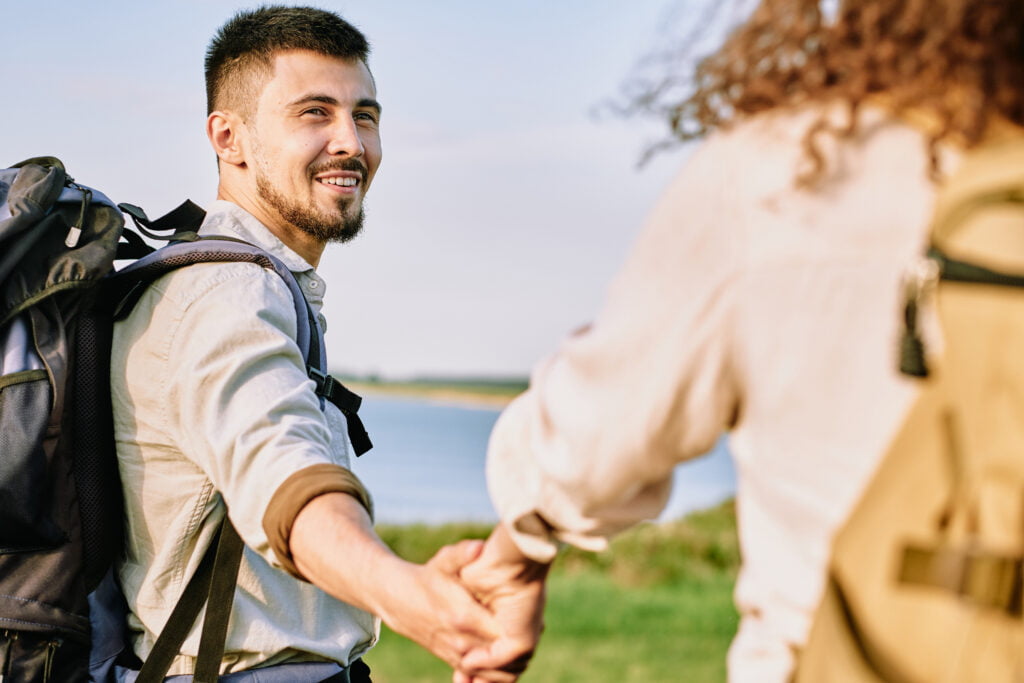 A couple going on an adventure while figuring out if they are each dating the right person.