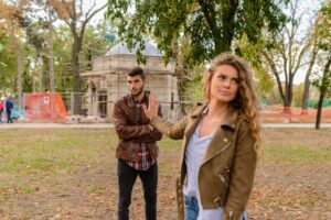 Person giving their partner the silent treatment, representing communication difficulties and relationship conflict addressed through relationship counseling in San Diego, CA.